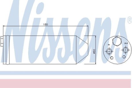 Осушувач кондиціонера NISSENS 95256