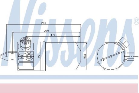 Осушувач кондиціонера NISSENS 95318