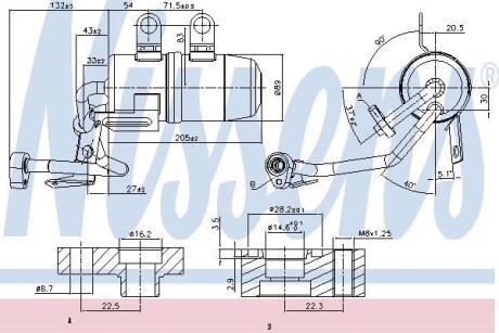 Осушувач кондиціонера NISSENS 95384