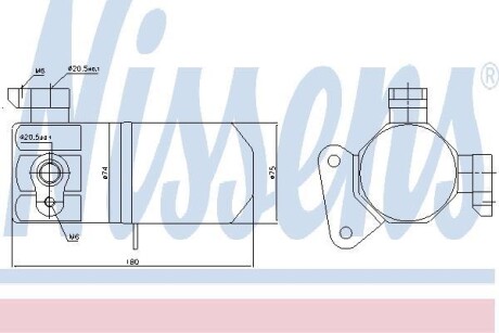 Осушувач кондиціонера NISSENS 95432
