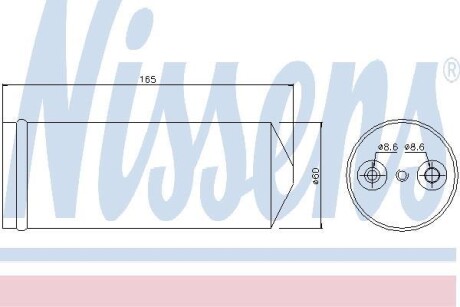 Осушувач кондиціонера NISSENS 95437