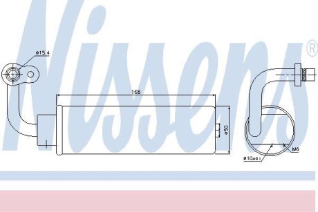 Осушувач кондиціонера NISSENS 95444