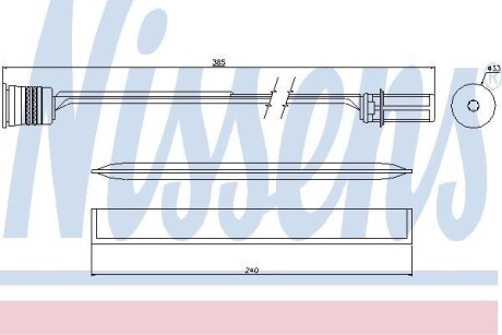 Осушувач кондиціонера NISSENS 95466