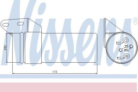 Осушувач кондиціонера NISSENS 95476