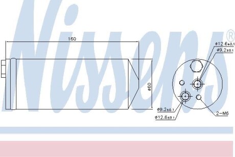 Осушувач кондиціонера NISSENS 95485
