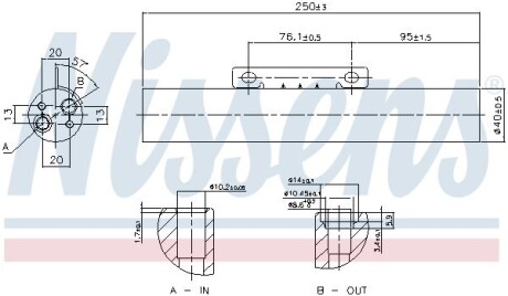 Осушувач кондиціонера NISSENS 95621