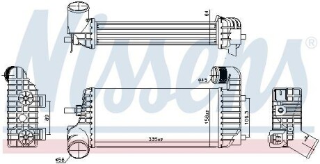 Інтеркулер NISSENS 96221