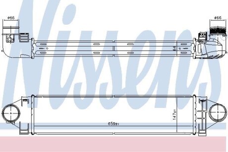 Інтеркулер NISSENS 96368