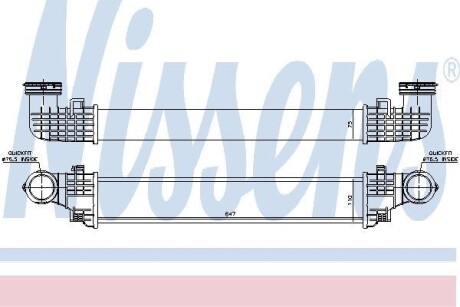 Інтеркулер NISSENS 96434
