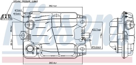Бачок компенсаційний First Fit NISSENS 996041
