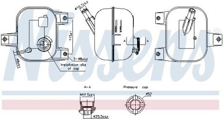 Бачок компенсаційний First Fit NISSENS 996246