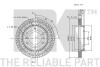Гальмівний диск NK 203033 (фото 3)
