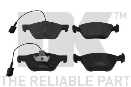 Гальмівні дискові колодки, комплект NK 221021