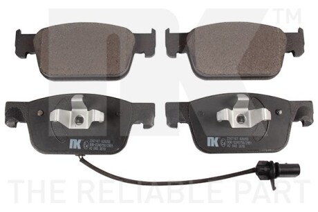 Гальмівні дискові колодки, комплект NK 2247147