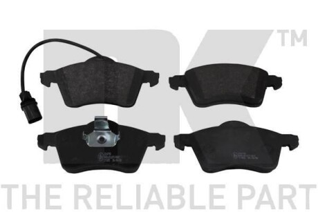 Гальмівні дискові колодки, комплект NK 224750