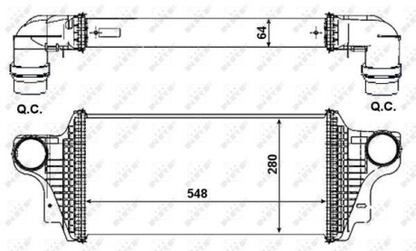 Інтеркулер NRF 30370