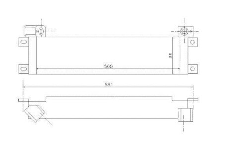 Охолоджувач мастила NRF 31158