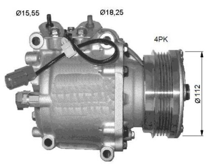 Компресор кондиціонера NRF 32330
