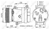 Компресор кондиціонера NRF 32404 (фото 1)