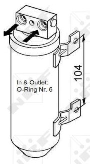 Осушувач кондиціонера NRF 33053