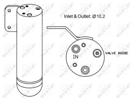 Осушувач кондиціонера NRF 33151