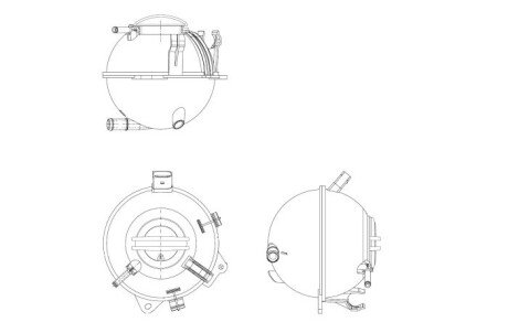 Розширювальний бачок NRF 454082