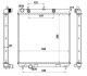 Радіатор охолодження Citroen C2/C3/C4/Peugeot 1007/2008/207/208 1.0-1.6D 02- (380x396x29) NRF 50467 (фото 1)