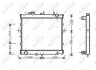 Радіатор двигуна NRF 53831 (фото 1)