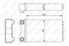Радіатор обігрівача AUDI A4 00- NRF 54252 (фото 5)