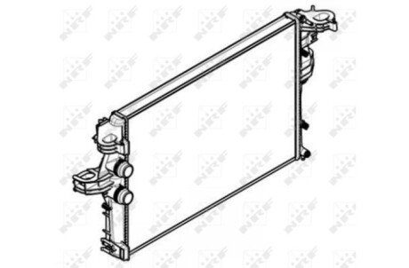 Радіатор охолоджування NRF 58430