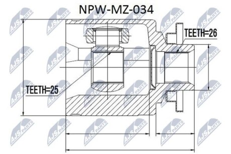 ШРКШ NTY NPWMZ034