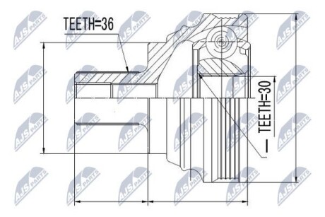 Шрус NTY NPZVW030