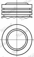 Поршень NURAL 87-139400-00 (фото 1)