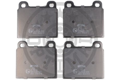 Фото гальмівні колодки дискові Optimal BP-02131 Гальмівні колодки дискові Optimal BP-02131