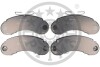 Фото 1 - гальмівні колодки дискові Optimal BP-09399 Гальмівні колодки дискові Optimal BP-09399 (фото 1)