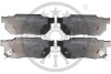 Фото 1 - гальмівні колодки дискові Optimal BP-09401 Гальмівні колодки дискові Optimal BP-09401 (фото 1)