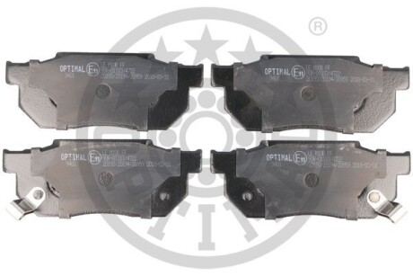 Фото гальмівні колодки дискові Optimal BP-09401 Гальмівні колодки дискові Optimal BP-09401