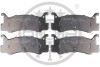 Фото 1 - гальмівні колодки дискові Optimal BP-09438 Гальмівні колодки дискові Optimal BP-09438 (фото 1)