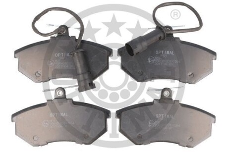 Фото гальмівні колодки дискові Optimal BP-09491 Гальмівні колодки дискові Optimal BP-09491
