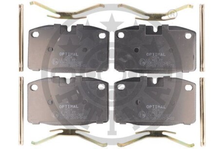 Фото гальмівні колодки дискові Optimal BP-09524 Гальмівні колодки дискові Optimal BP-09524