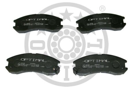 Фото гальмівні колодки дискові Optimal BP-09554 Гальмівні колодки дискові Optimal BP-09554