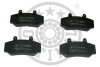 Фото 1 - гальмівні колодки дискові Optimal BP-09610 Гальмівні колодки дискові Optimal BP-09610 (фото 1)