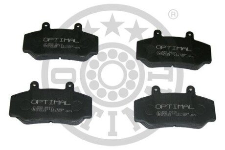 Фото гальмівні колодки дискові Optimal BP-09610 Гальмівні колодки дискові Optimal BP-09610