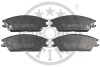 Фото 1 - гальмівні колодки дискові Optimal BP-09680 Гальмівні колодки дискові Optimal BP-09680 (фото 1)