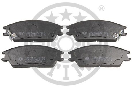 Фото гальмівні колодки дискові Optimal BP-09680 Гальмівні колодки дискові Optimal BP-09680
