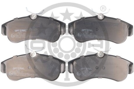Фото гальмівні колодки дискові Optimal BP-09689 Гальмівні колодки дискові Optimal BP-09689
