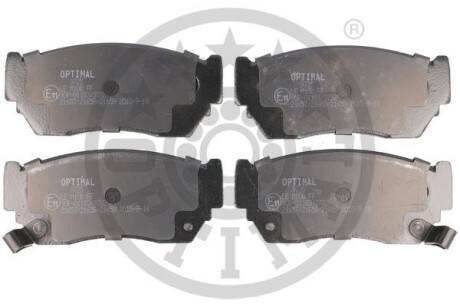 Фото гальмівні колодки дискові Optimal BP-09725 Гальмівні колодки дискові Optimal BP-09725
