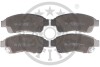 Фото 1 - гальмівні колодки дискові Optimal BP-09787 Гальмівні колодки дискові Optimal BP-09787 (фото 1)
