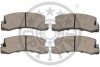Фото 2 - гальмівні колодки дискові Optimal BP-09807 Гальмівні колодки дискові Optimal BP-09807 (фото 2)