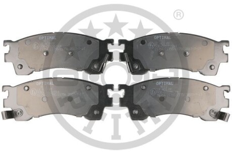 Фото гальмівні колодки дискові Optimal BP-09811 Гальмівні колодки дискові Optimal BP-09811